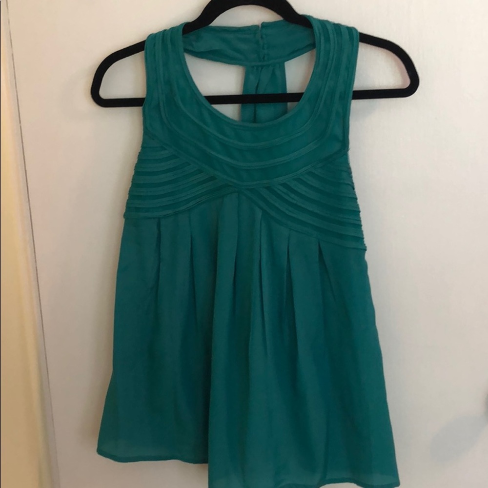 Aqua Turquoise Top